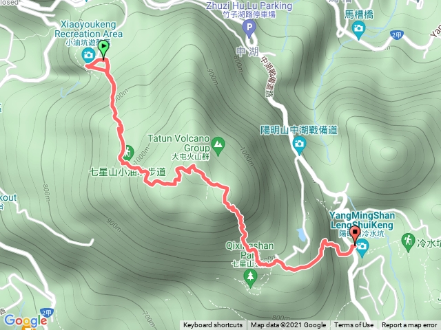 小油坑-七星山-冷水坑