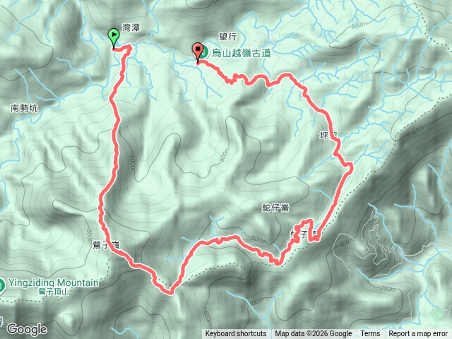 灣潭崙、鶯子嶺、坪溪古道預覽圖