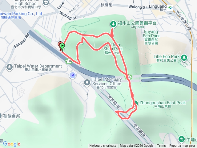 中埔山東、主峰、福州山O型(青峰公園啟登、含攀岩)預覽圖