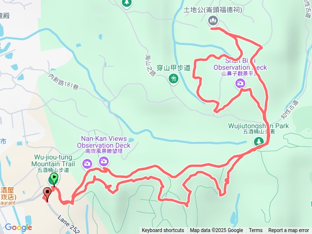 五酒桶山步道-自然野性道路預覽圖