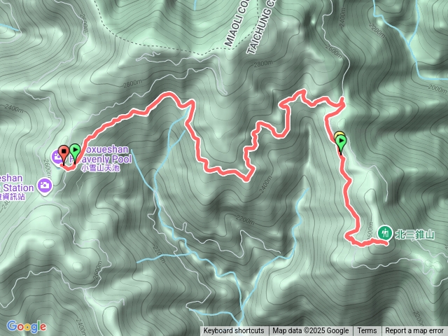 114-8-10北三錐山天池