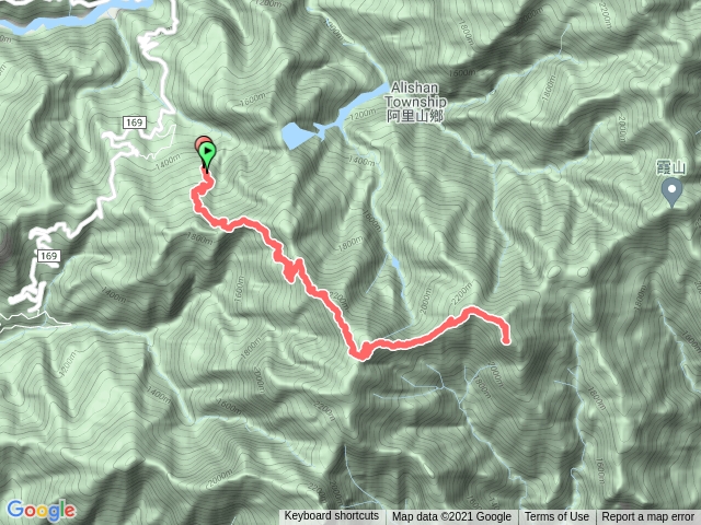 脈脈山、雞子山一日往返