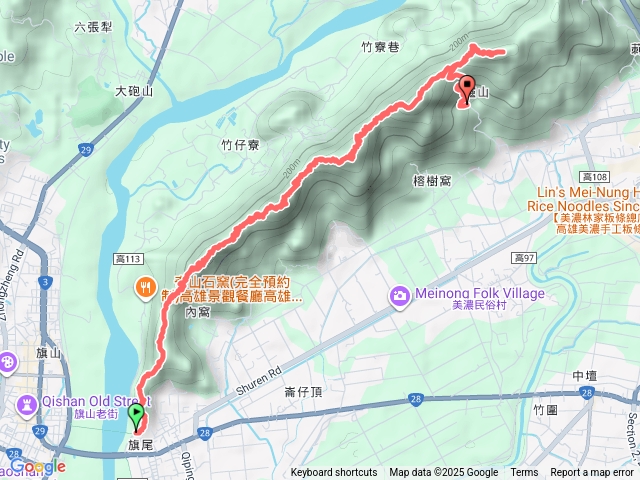 旗靈縱走（旗尾第一登山口上～旗尾山～人頭山～靈山回走，靈音寺登出）好累啊啊啊，不好走，要注意！