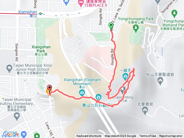 象山親山步道-經一線天