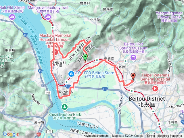 樹梅坑登山步道預覽圖