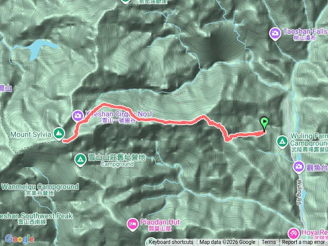 初百岳：一日單攻雪山主東預覽圖