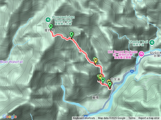 屋我尾山-麗陽登山口+走錯路