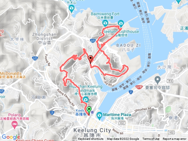 基隆雙塔縱走