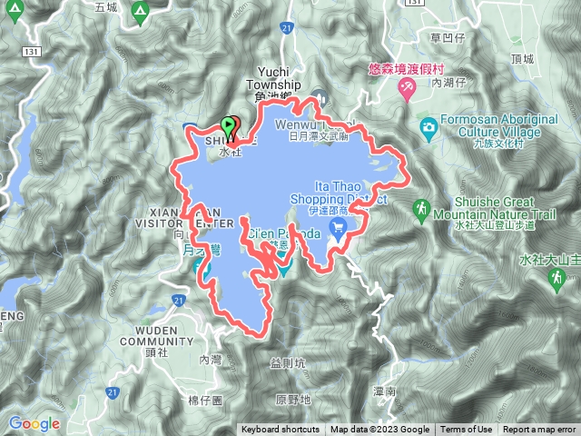 日月潭環潭自行車