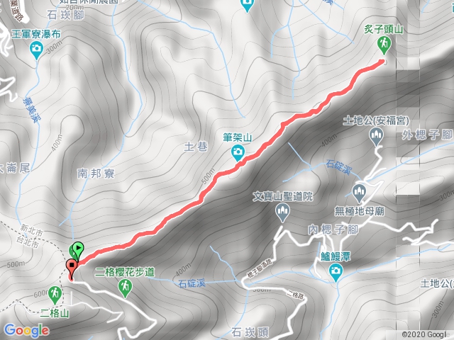 綠豆湯鞍部到炙子頭來回