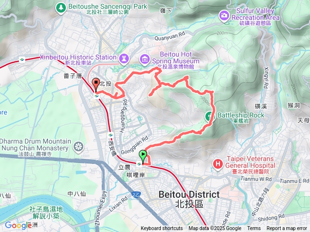 北投連峰/北投岩場貓咪洞預覽圖