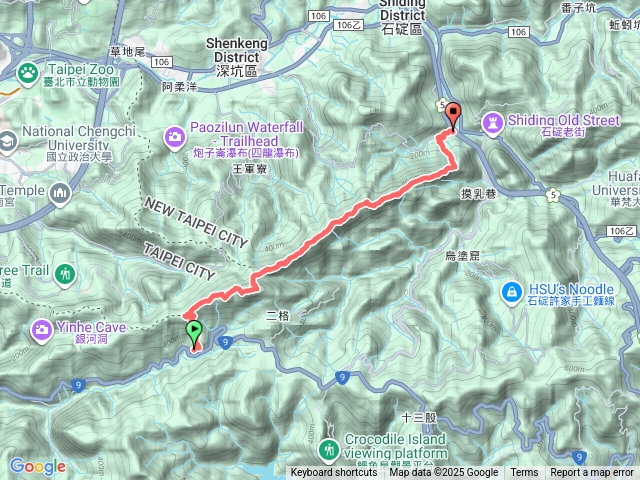 天際線1，先帝宮進石碇出