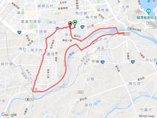 八掌溪河堤（永欽橋-仁義橋）