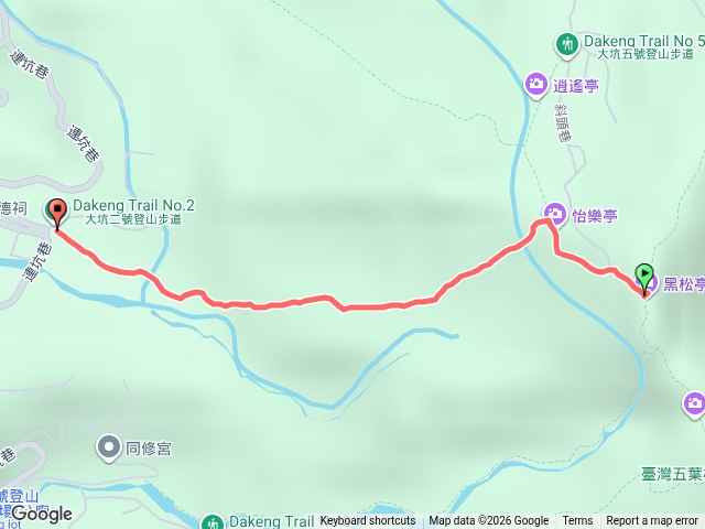 大坑步道三號上二號下115、6、22