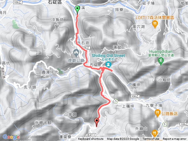 外按古道烏塗窟步道