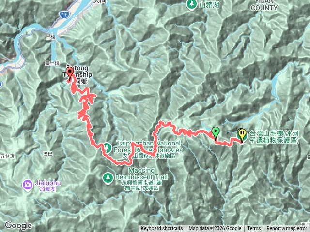 山毛櫸步道翠峰湖鳩之澤預覽圖