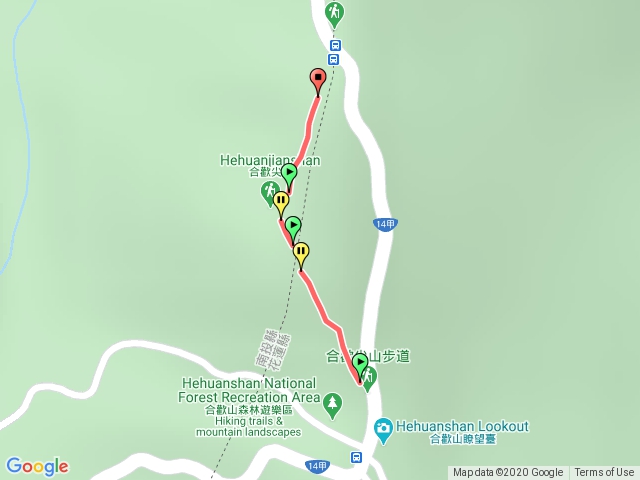 2020/11/11合歡山尖步道