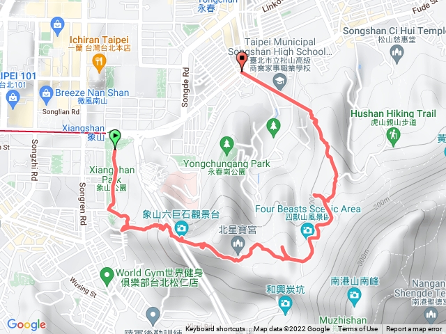 四獸山連走步道