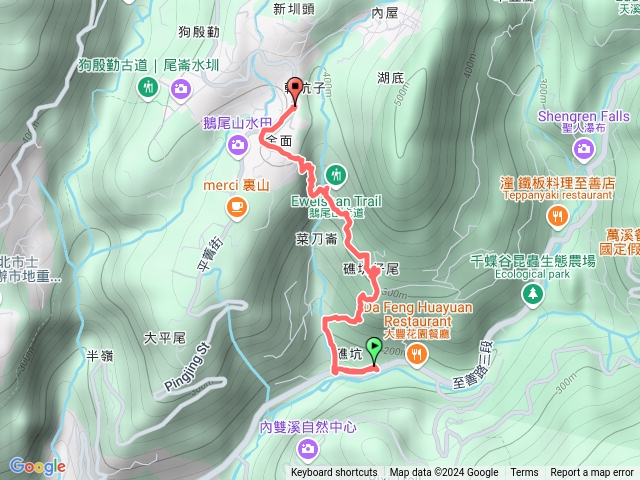 平溪步道（溪山～平等）預覽圖