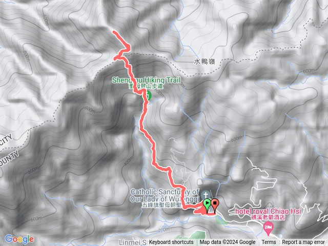 聖母山莊抹茶山-三角崙山