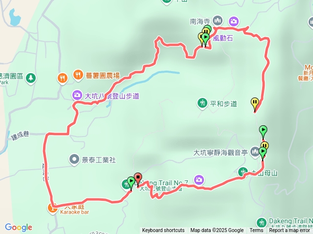 大坑步道8號上6號下