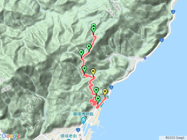 2019/11/3坪溪古道接石空古道出外澳火車站