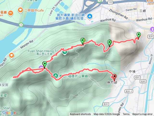 大鳶山路線