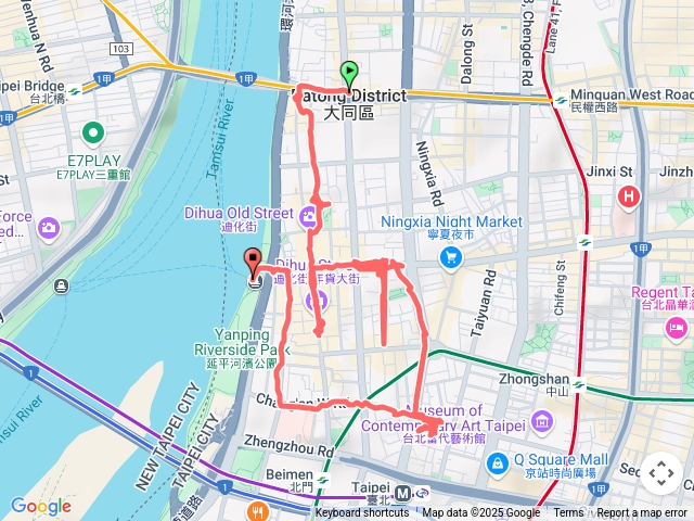 大稻埕老街預覽圖