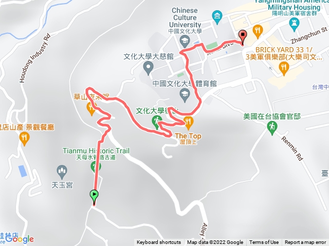 天母水管路-美軍宿舍群