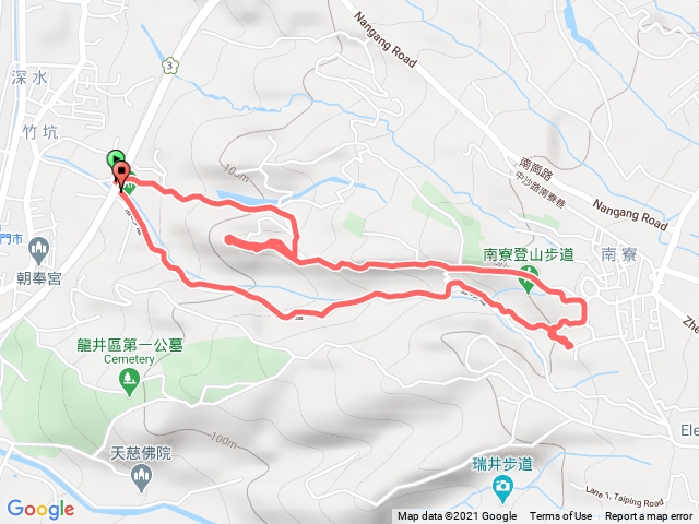 竹坑南寮登山古道