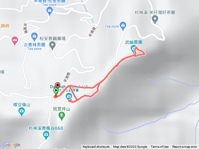 貓冬望山 銀杏森林步道