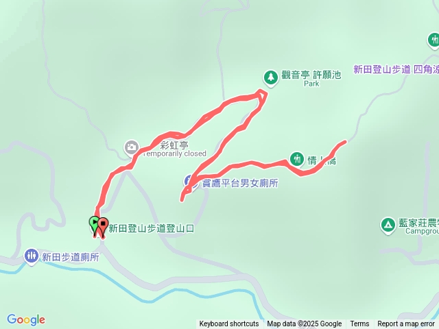 114.07.26新田登山步道雨中漫遊