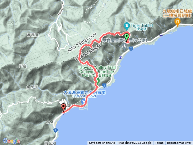 大里觀音超難走