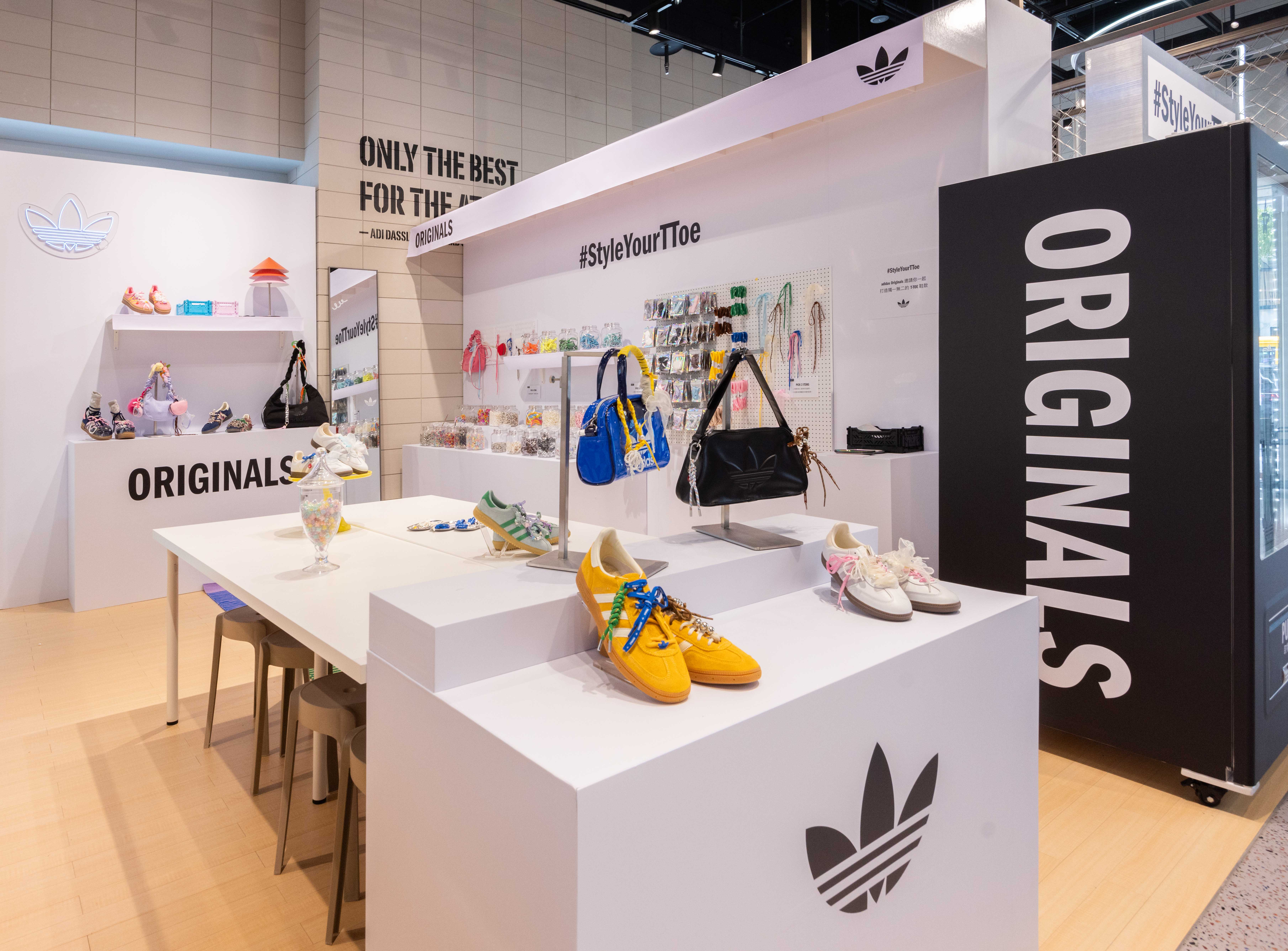 【品牌動態】# Style Your TTOE adidas 原創改造工具間信義店期間限定登場