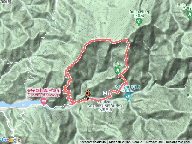 虎山、騰龍山O型縱走