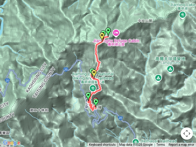 向陽山兩天一夜