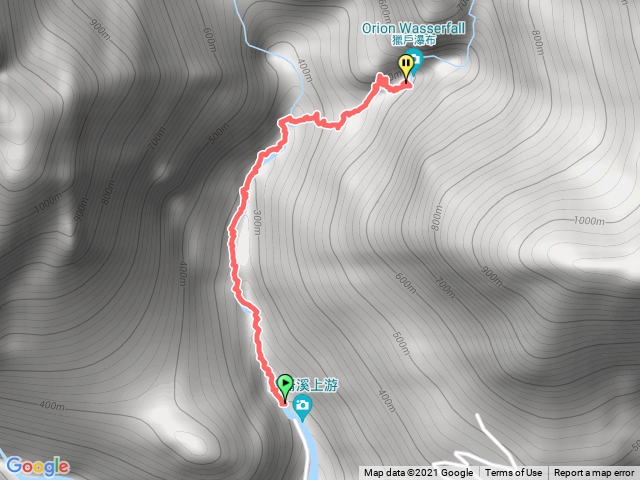 砂婆礑溪-獵戶瀑布