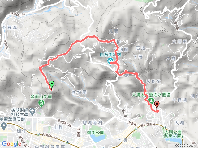 大崙尾及大溝頂