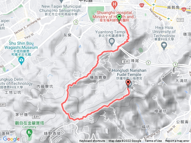 圓通寺到烘爐地