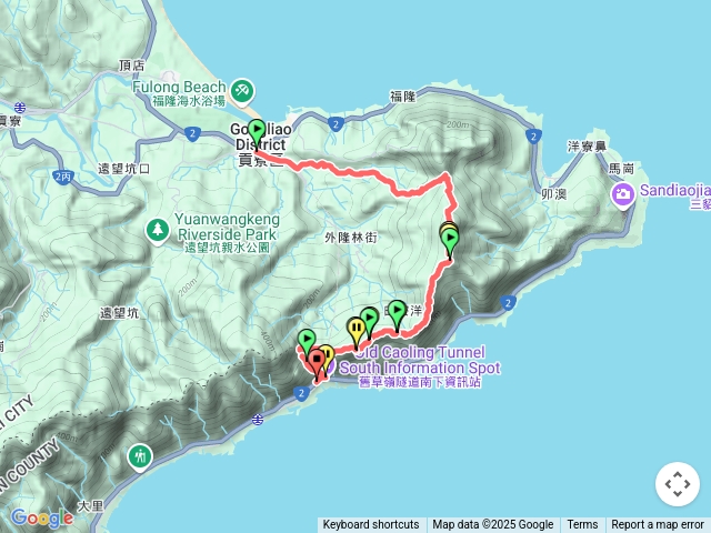 雪山尾稜北段預覽圖