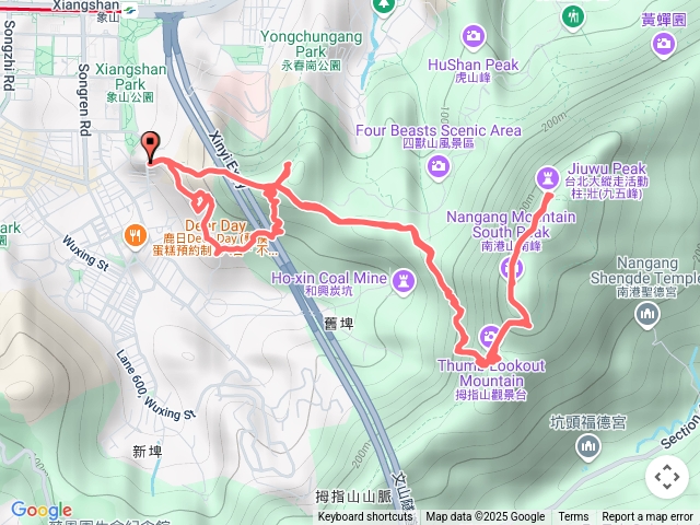 簡單駭客 象山-九五峰-拇指山