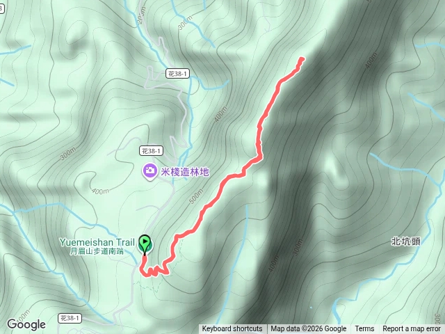 花蓮壽豐地區小百岳行程：月眉山。(南側登山口起登)預覽圖
