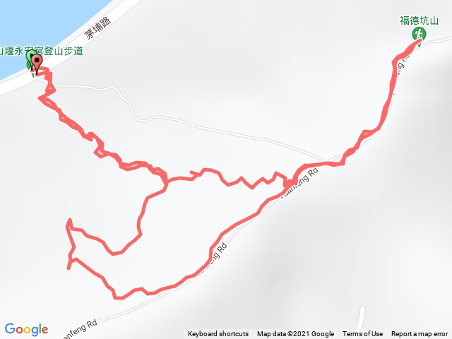 鳶山彩壁福德坑山步道