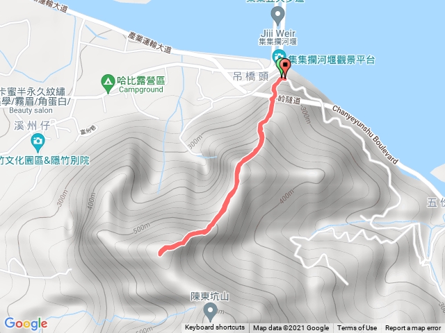 竹山象鼻山縱走富州大山(溪州大山)