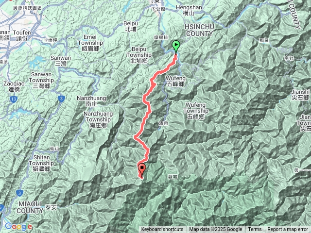 五峰天際線 20251011