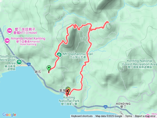 大山母山+小尖山預覽圖