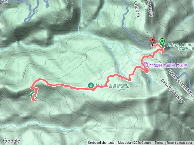 1150705特富野古道來回預覽圖