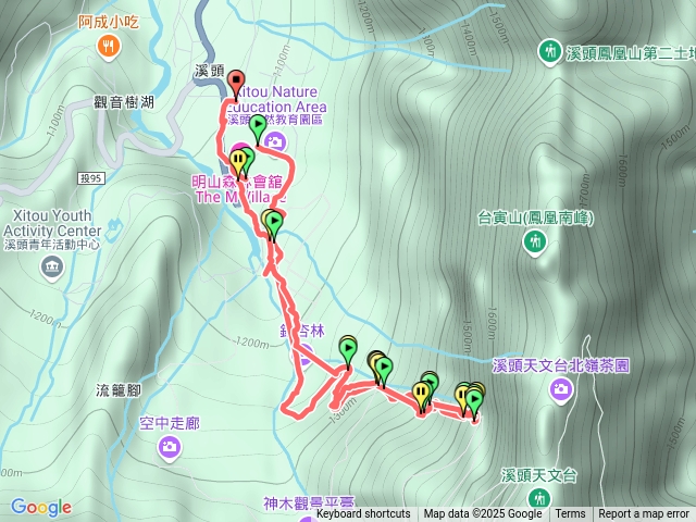 早安2025010110：59登溪頭天文臺步道祝順心如意。_預覽圖