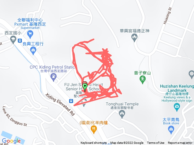 輔大聖心高中團練路線（阿哲老師）