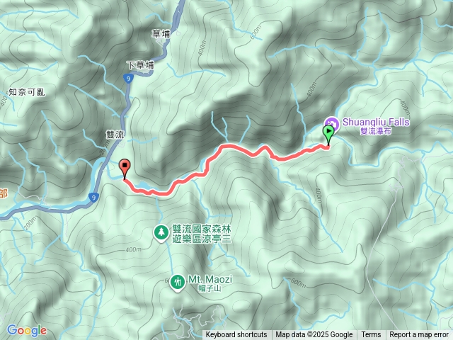 雙流瀑布步道預覽圖